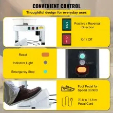 VEVOR Torno Ceramica Torno Alfarero Máquina Eléctrica de Cerámica 14 pulgadas Rueda de Cerámica Manual Blanco