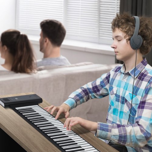 Piano con teclado enrollable, Piano enrollable 88 Piano enrollable Piano portátil Eleve su