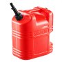 VEVOR Bidón de Gasolina de 19 L, Tanque de Combustible de HDPE y PP, con Pico y Escala, Caudal Máximo de 15 L/min, a Prueba de Fugas, para la Mayoría de Autos, Motocicletas, ATV, UTV, Rojo, 1 Pieza