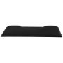 VEVOR Alfombrilla de Peluquería Rectangular, Antifatiga, Cómoda y Elegante, de PVC + PU, con Corte Redondo, Bordes Biselados Antirretroceso y Base Antideslizante, 1525 x 915 x 23 mm, Negro Mate