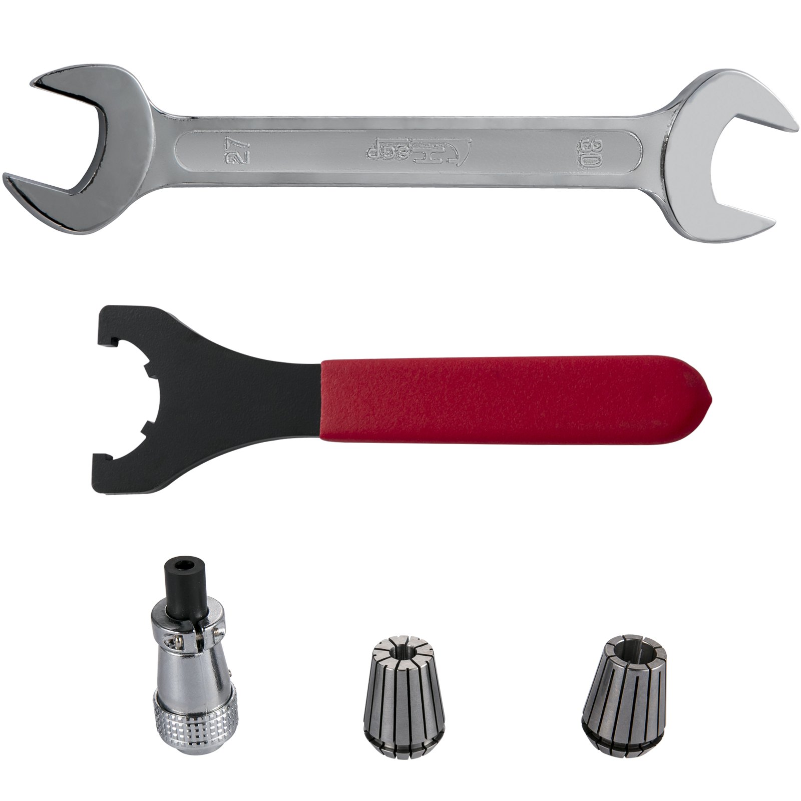 Vevor Kit De Motor Del Husillo Cnc 5,5 Kw 380 v Refrigerado Por Agua Pinzas Er25
