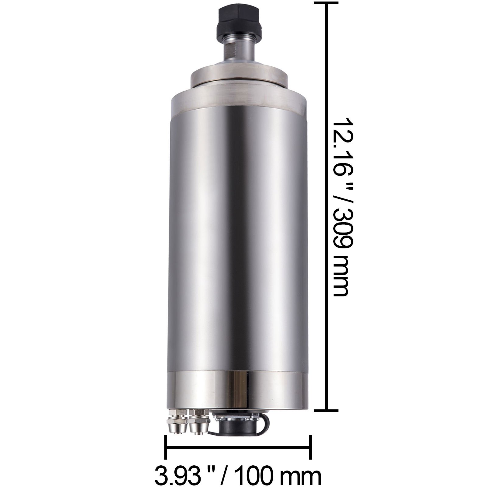 Vevor 3kw 220v Kit De Motor Del Husillo Cnc Refrigerado Por Agua Pinzas Er20