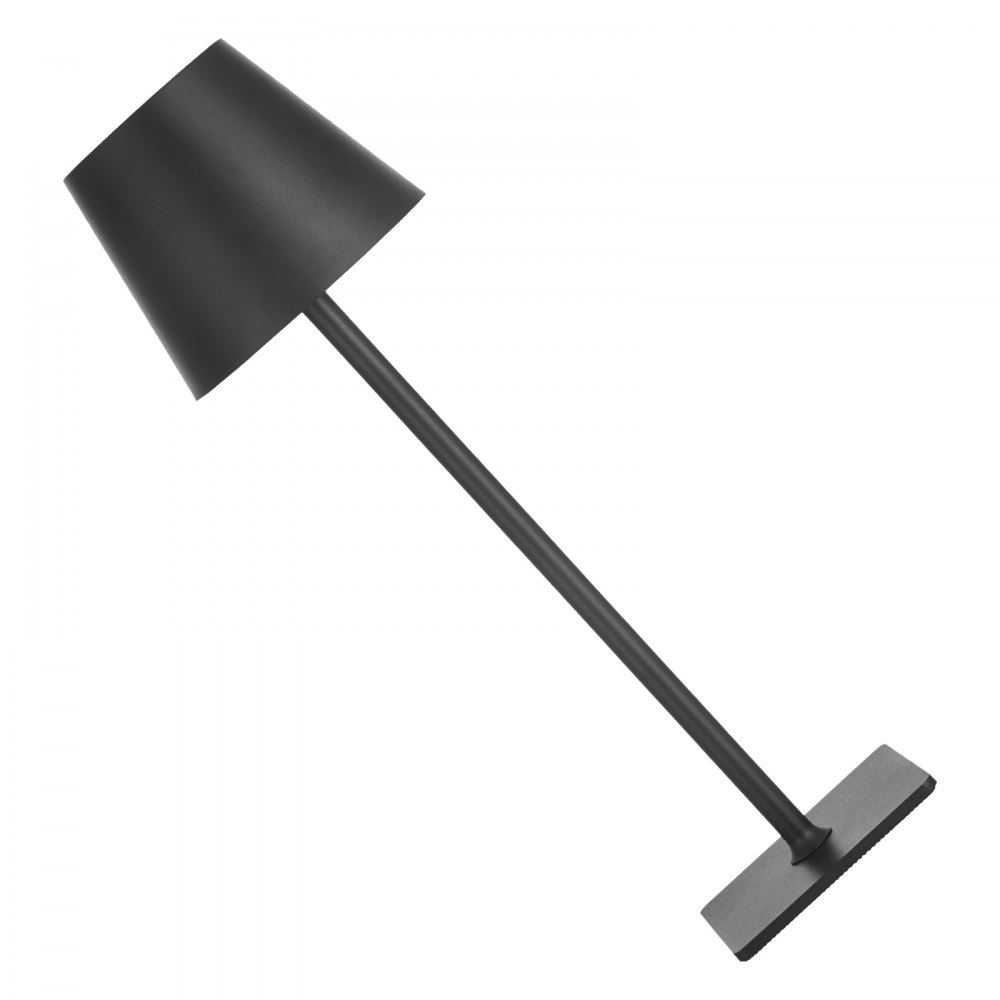 VEVOR Lámpara de Mesa Inalámbrica 2 Piezas Batería Recargable Integrada de 5200 mAh Atenuación Continua en 3 Colores 3000-6500 K Lámpara de Mesa para Restaurante, Dormitorio, Sala de Estar, Negro