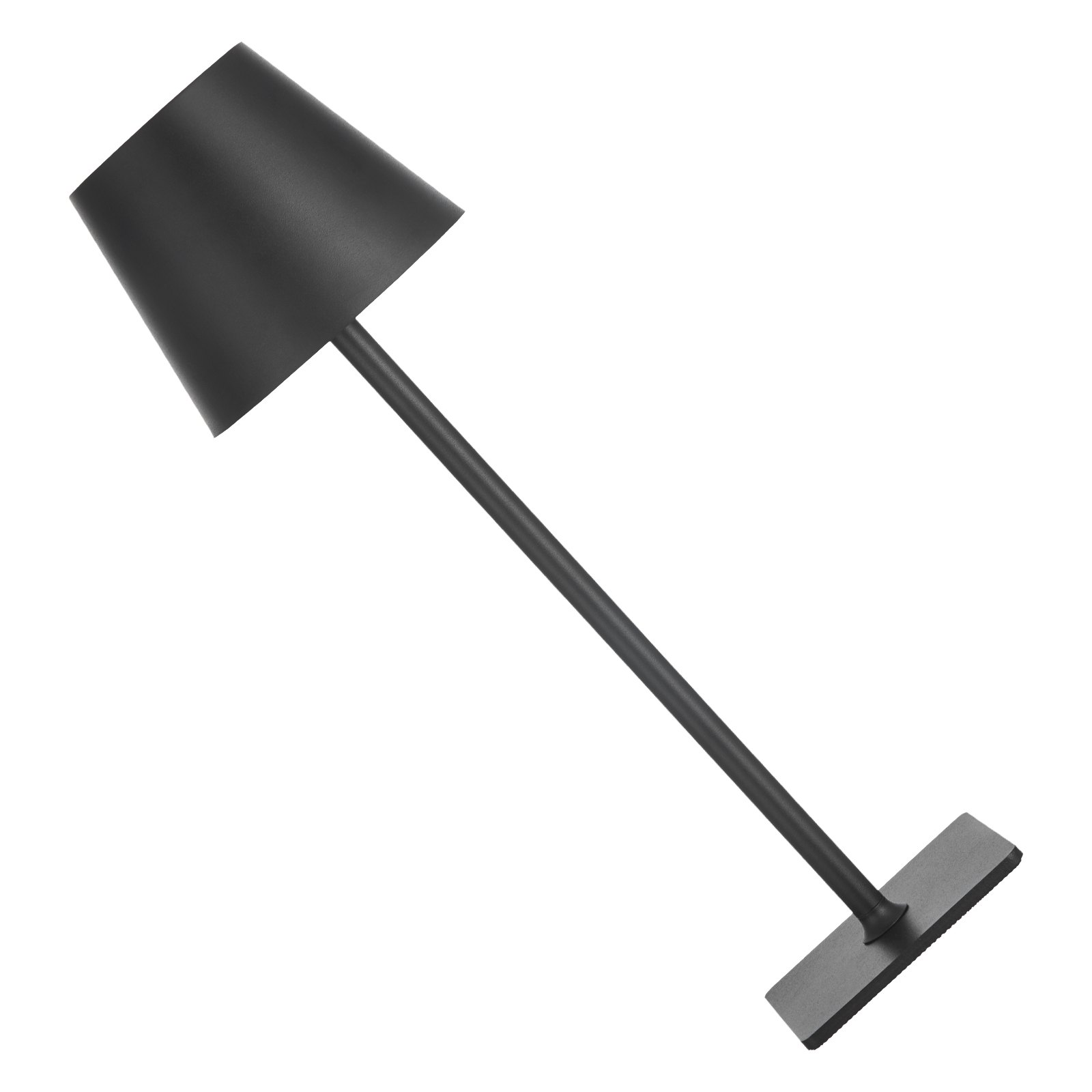 VEVOR Lámpara de Mesa Inalámbrica 2 Piezas Batería Recargable Integrada de 5200 mAh Atenuación Continua en 3 Colores 3000-6500 K Lámpara de Mesa para Restaurante, Dormitorio, Sala de Estar, Negro