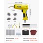 VEVOR Kit de Soldadura de Plástico 220 W con 800 Grapas Calientes y 56 Varillas de Soldadura, con Luz LED, Estuche de Transporte para Juguetes, Reparación de Parachoques Automóviles, 230 x 168 x 56 mm