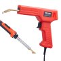 VEVOR Plastic Welding Kit, 100W Welding Gun + 60/100W Soldering Iron, Plastic Repair Kit with 1000 Hot Clamps & 60 Rods for Car Bumpers, Kayaks, Electronics, Toys