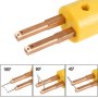 VEVOR Reparación de Máquinas de Soldadura, 220 V Kit de Reparación de Plástico Profesional 20 W Kit de Soldadura de Reparación con 300 Grapas 3 Configuraciones para Reparar Rápidamente Plásticos Rotos