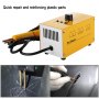 VEVOR Reparación de Máquinas de Soldadura, 220 V Kit de Reparación de Plástico Profesional 20 W Kit de Soldadura de Reparación con 300 Grapas 3 Configuraciones para Reparar Rápidamente Plásticos Rotos