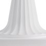 VEVOR Maceta de Urna de Plástico, 40 x 67 cm, 2 Piezas, Maceta Clásica para Interiores, Exteriores, Bodas, Fiestas, Eventos, Escenarios, Entradas, Pasillos, Jardines, Balcones, y Patios, Blanco