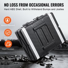 VEVOR Gabinete para Servidor 4U de 480mm de Profundidad con Manija de ABS