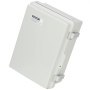 VEVOR Caja de Conexiones Eléctricas Cubierta con Bisagras para Caja Eléctrica de Plástico ABS de 300x200x180mm Pestillo de Acero Inoxidable Impermeable IP67 a Prueba de Polvo para Proyectos Eléctricos