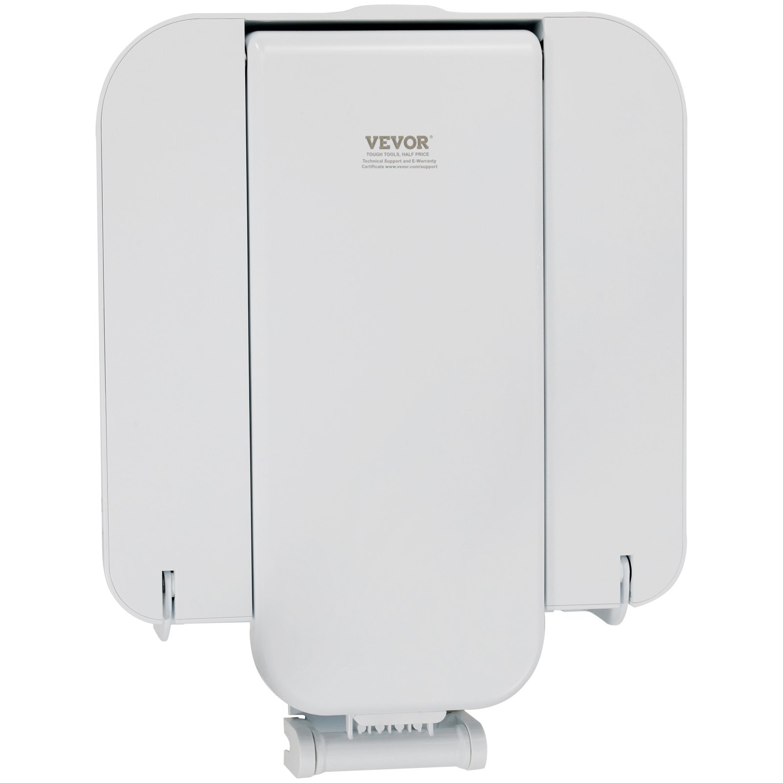 VEVOR Asiento de Ducha Plegable de ABS, 398 x 388 x 455 mm, Banco de Ducha Plegable Montado en la Pared Capacidad de Carga de 200 kg, para Personas Mayores, Mujeres Embarazadas, Niños y Adultos