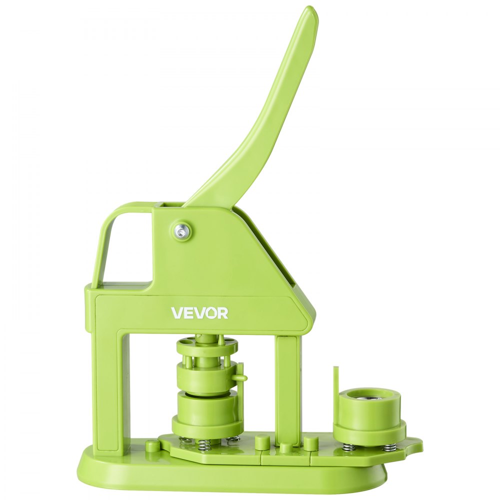 VEVOR Máquina para Hacer Chapas, 25 mm, Máquina para Hacer Insignias, con 500 Juegos de Botones Cortador Circular Llave Hexagonal, Mango Ergonómico, Creador para Regalos Pines Personalizados Bricolaje