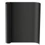 VEVOR Rollo de Láminas de Plástico de Polietileno 1,83 x 30,48 m Negro, Membrana Hortícola para Invernadero, Espesor de 0,1 mm, Barrera de Vapor, Malla Antihierbas Huerto, Aislamiento de Jardinería