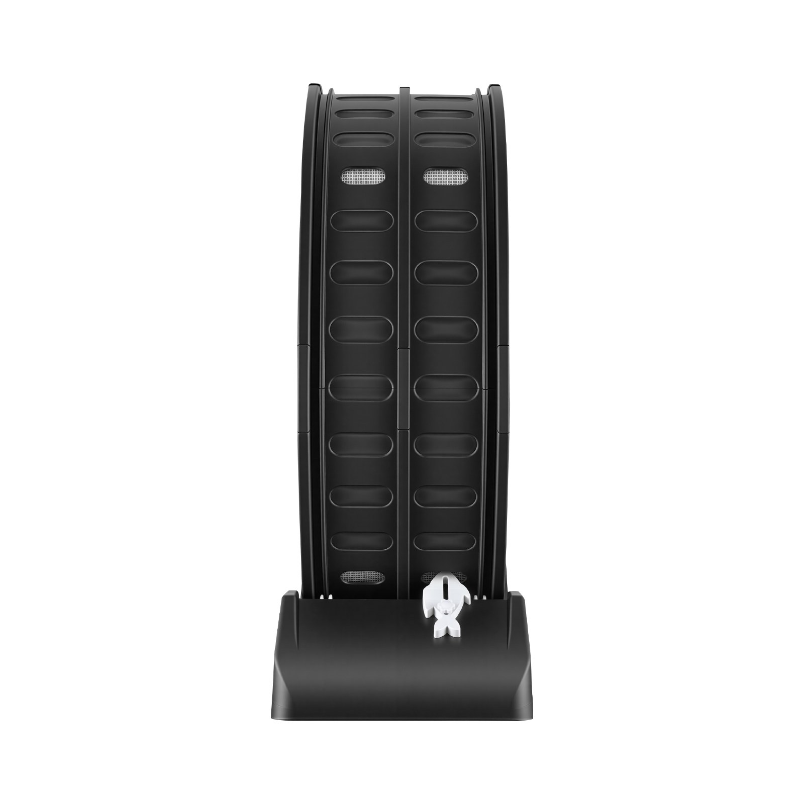 VEVOR Rueda de Ejercicio para Gatos de 800 x 340 x 850 mm, Rueda Grande para Correr con Freno Seguro y Pista Alfombrada, Cinta de Correr Silenciosa para Mascotas para Pérdida de Peso y Salud, Negro