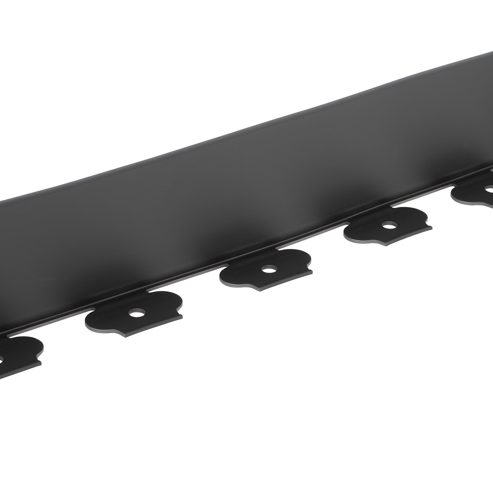 VEVOR Borde de Jardín, 10 m x 10 cm, Borde de Césped de Plástico con 30 Clavos y 2 Estacas de Tierra, Borde Paisajístico de Valla para Parterres, Pavimento de Jardín y Caminos de Grava, Negro