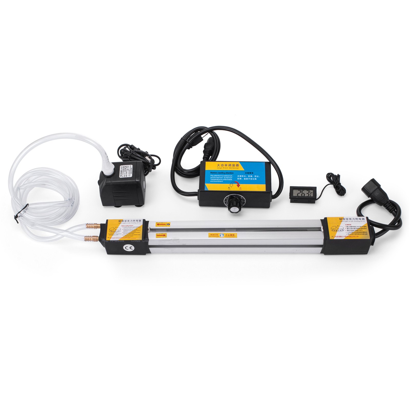 Dobladora para 3D Plástico Acrílico PVC 24" 600mm Calentador de flexión manual