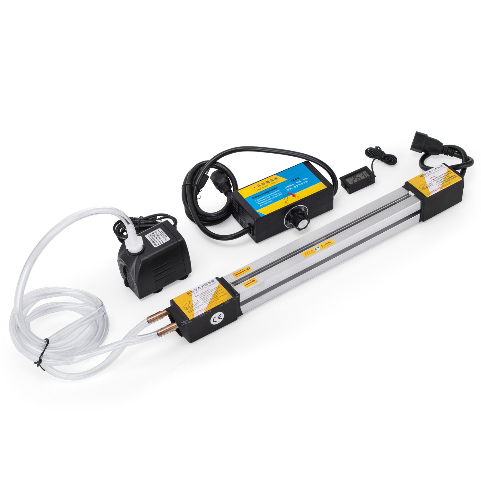 Dobladora para 3D Plástico Acrílico PVC 24" 600mm Calentador de flexión manual