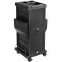 VEVOR Carro de Salón 6 Cajones Extraíbles Carro de Salón de Belleza con Cerradura con Soporte para Herramientas Carro Rodante de Peluquería de Plástico con Ruedas de Bloqueo para Peluquería SPA