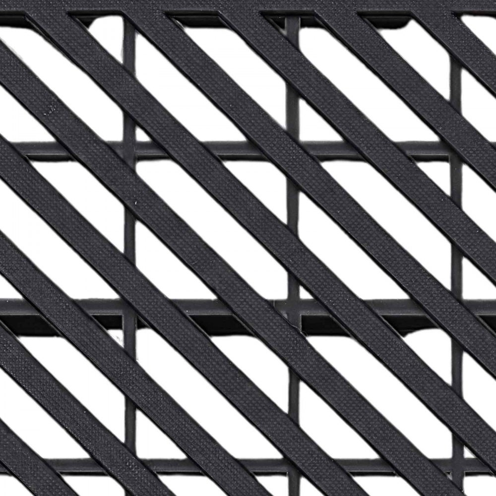 VEVOR Palet de Plástico, Capacidad de 1000 kg/m², Palet de Almacenamiento Apilable con Superficie Antideslizante, Rejilla Ventilada, para Logística Almacén Uso Doméstico, 600 x 300 x 30 mm, 6 Unidades