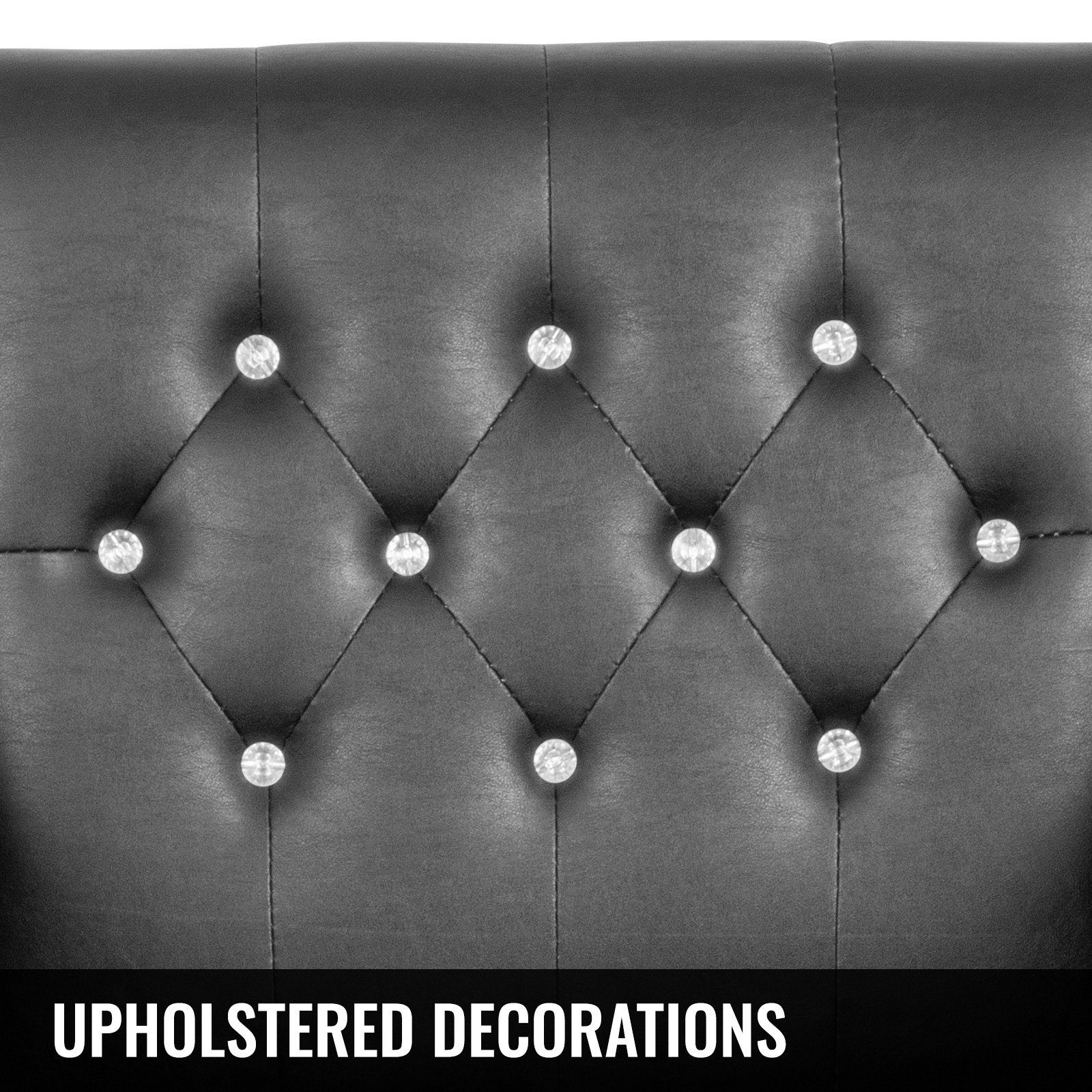 Vevor Sillas De Peluquería Sillón Barbero Para Salón, 65 X 50 X 91-105 Cm, Negro