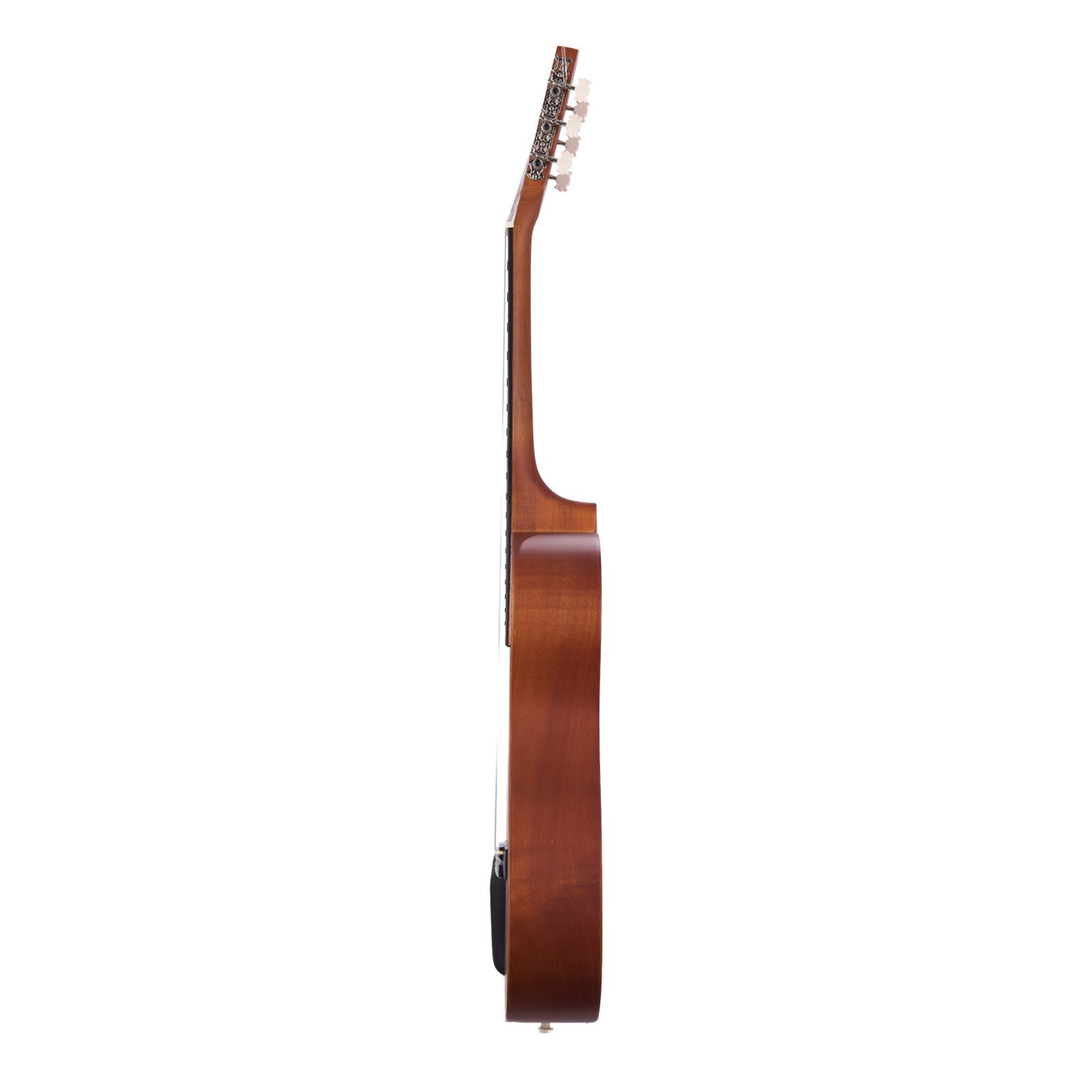VEVOR Guitarra Clásica, Kit de Guitarra Clásica de Madera de 900 mm con Cuerdas de Nailon, Funda, Correa, Afinador, Cuerdas Adicionales, Púas, Cejilla, Sapeli y Palisandro, para Estudiantes, Natural