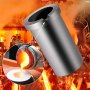 VEVOR Crisol de Grafito 2 kg Crisol de Fundición de Alta Pureza 65 x 110 mm Crisol de Grafito Fundido de Alta Pureza para Herramientas de Fundición de Metales Dorados y Plateados de Alta Temperatura