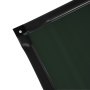 VEVOR Cortina de Soldadura con Marco, 3 Paneles, 1740 x 2340 mm, de Vinilo Ignífugo con 12 Ruedas Giratorias y 6 Niveles de Protección UV para Talleres e Industrias, Verde Oscuro, con 72 Bridas