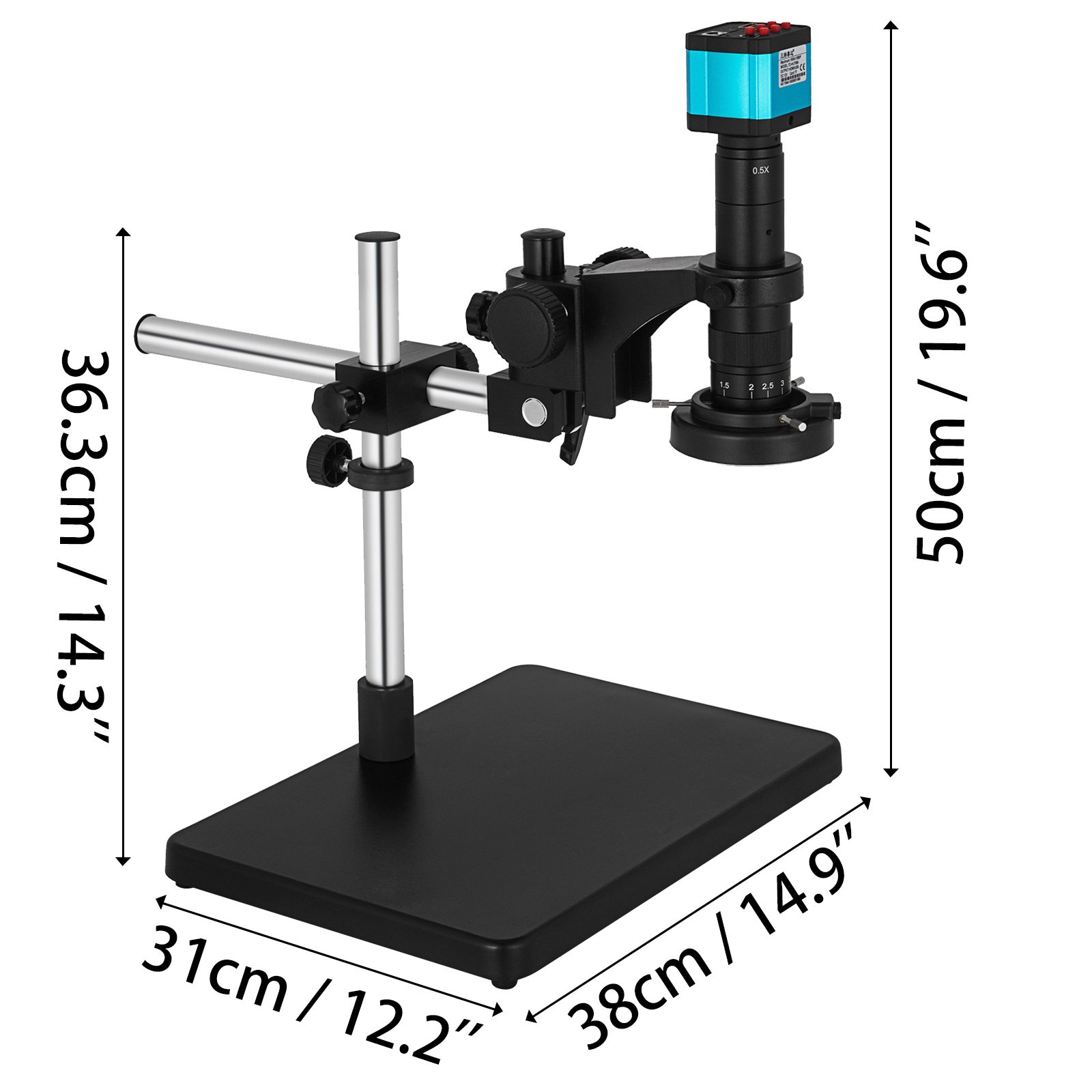 Microscopio Hdmi De 14mp Cámara De Microscopio Usb 720p 30fps