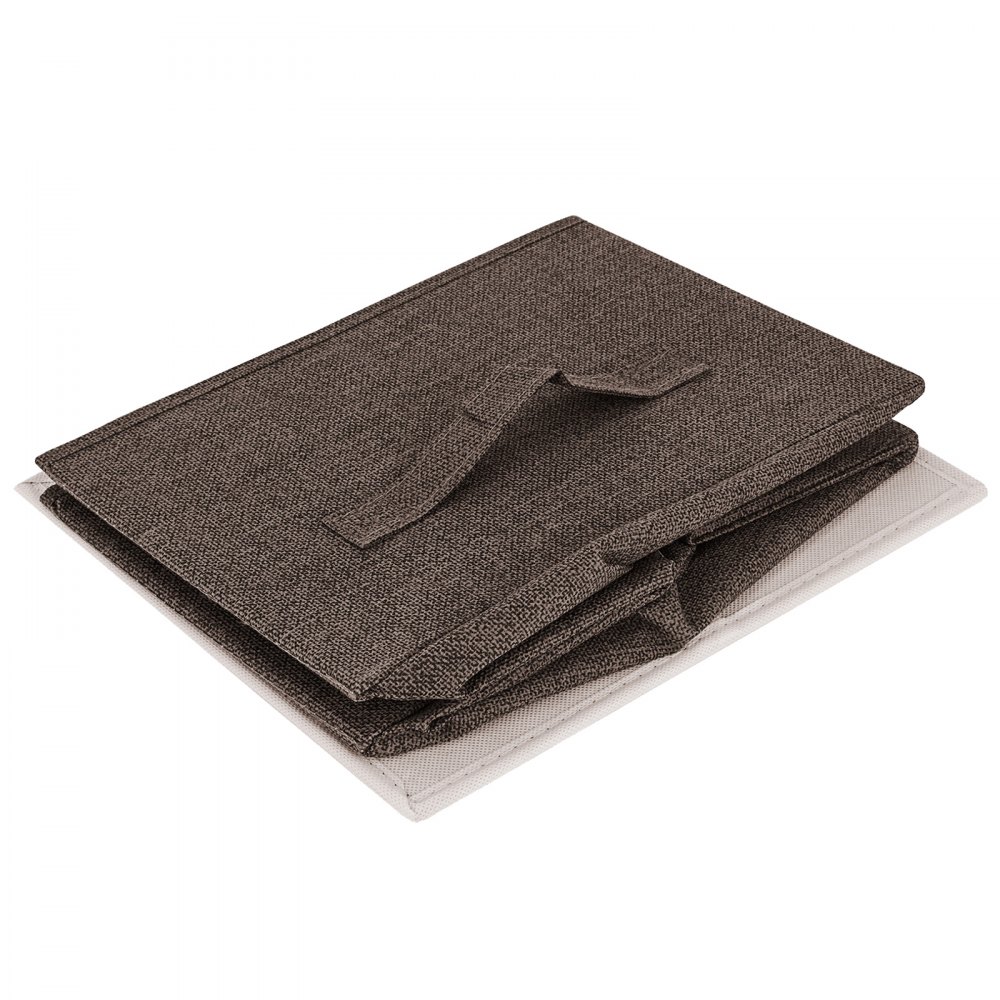 VEVOR Cómoda de Tela con 5 Cajones Práctico, Cómoda Organizador con 5 Cajones/Cajas de Almacenamiento de Tela, Cómoda Dormitorio, Cómodas Cajones Gabinete, para El Dormitorio, Color Café