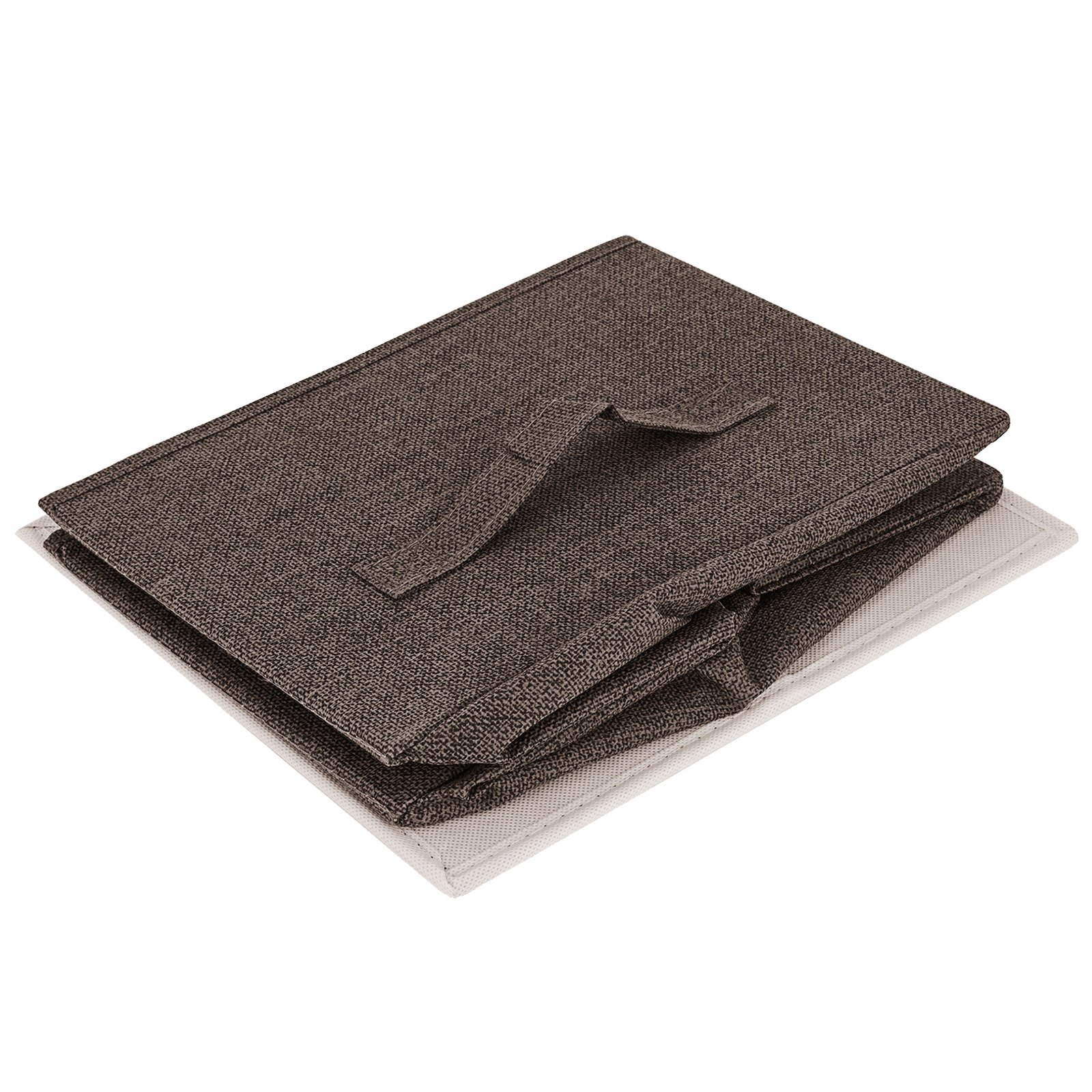 VEVOR Cómoda de Tela con 5 Cajones Práctico, Cómoda Organizador con 5 Cajones/Cajas de Almacenamiento de Tela, Cómoda Dormitorio, Cómodas Cajones Gabinete, para El Dormitorio, Color Café