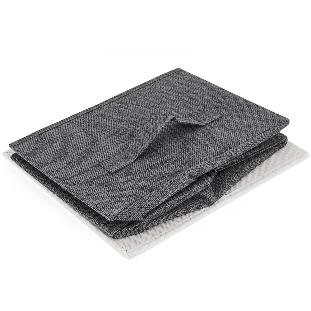 VEVOR Cómoda de Tela con 5 Cajones Práctico, Cómoda Organizador con 5 Cajones/Cajas de Almacenamiento de Tela, Cómoda Dormitorio, Cómodas Cajones Gabinete, para El Dormitorio, Gris Oscuro