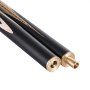 VEVOR Taco de Billar 1447,8 mm/540 g, con Varilla de Extensión, Punta de Cuero y Estuche de Madera, Apto para Mesas de Billar Profesionales, Bares, Hogar y Oficina, Resistente a los Arañazos
