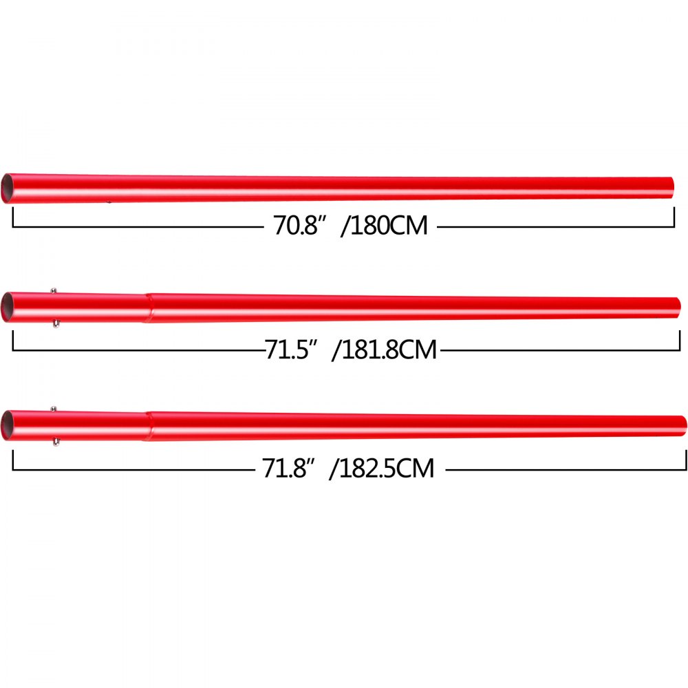 VEVOR Aplanadora de Bordes Redondeados 1200 x 300 mm, Bull Float 1200 x 300 mm, con Anclaje Ajustable, Llana para Suelos, Paleta Albañil
