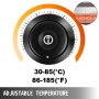 Calentador De Alimentos comercial 800w 5 Capas Temperatura Ajustable