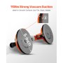 VEVOR 2 PCS Herramientas para Unir Juntas de Granito con Ventosas de 125 mm Ajustable a 180° Succión Vertical de 50 kg, Herramienta para Instalar en Encimeras de Baldosas, Piedra y Losas de Mármol