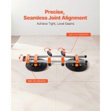 VEVOR 2 PCS Herramientas para Unir Juntas de Granito con Ventosas de 152 mm