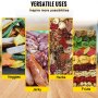 VEVOR Máquina deshidratadora de alimentos eléctrica 6 bandejas 600 W Secador de frutas y verduras 35-75 ° C Temporizador 48 H Deshidratadora de frutas