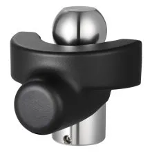 VEVOR Candado Antirrobo para Enganche de Remolque, para Acopladores de 58,7 mm, con 3 Llaves, Resistente a la Palanca y a los Impactos, para Vehículos Recreativos, Barcos, Vehículos Todoterreno