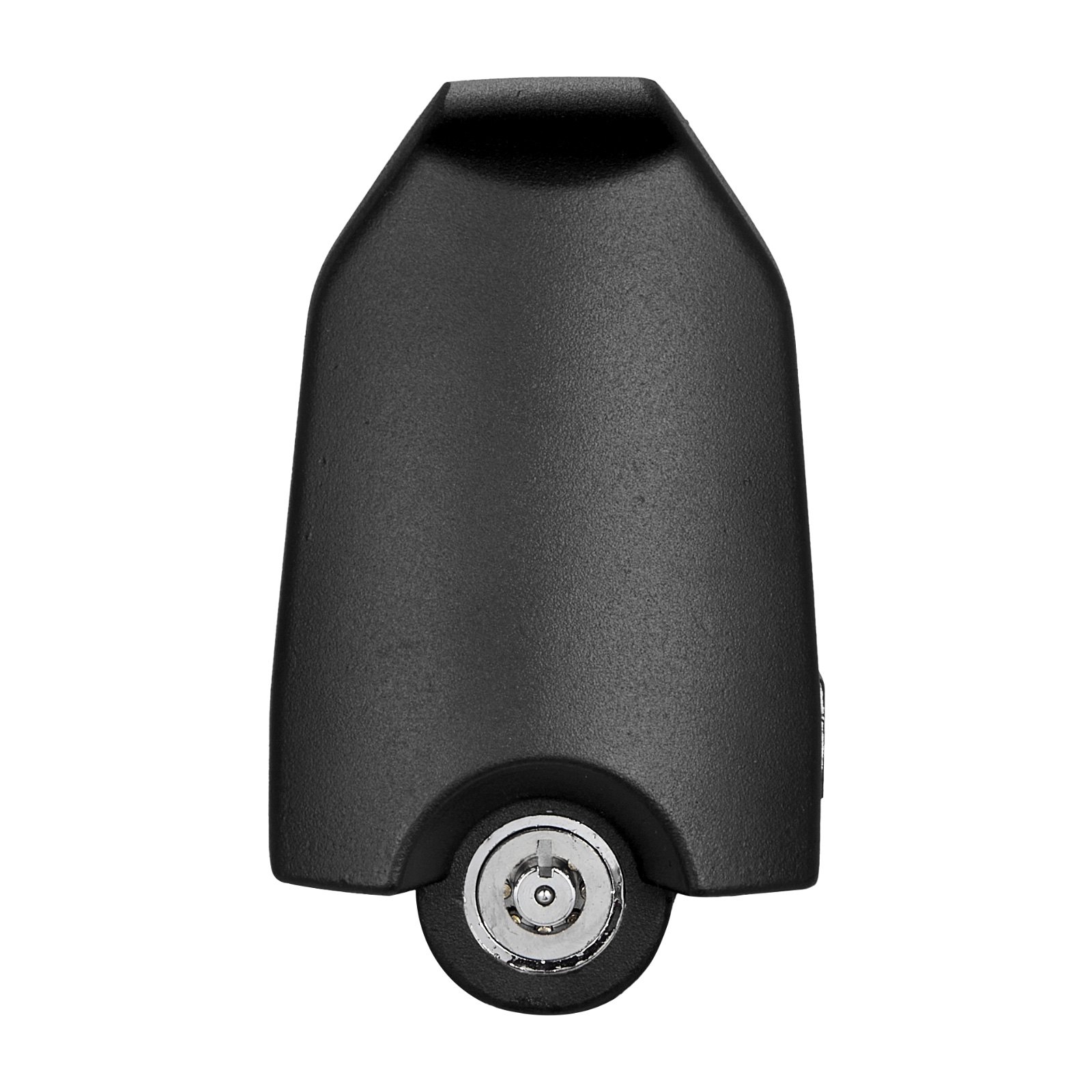 VEVOR Candado para Remolque, Compatible con Acoplamientos de 47,6/50,8/58,7 mm, Candado de Bola Antirrobo con 3 Llaves, Ideal para Autocaravanas, Barcos y Remolques, Color Negro, 93 x 65 x 110 mm