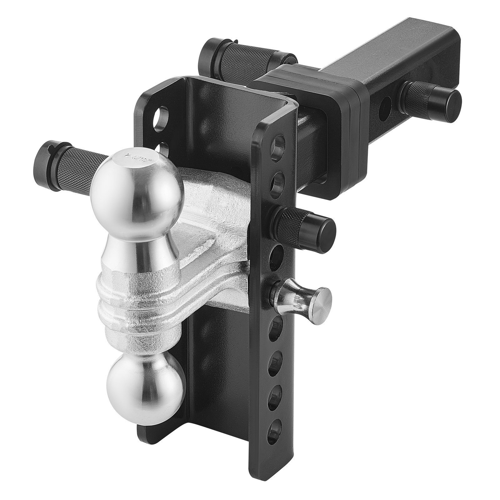 VEVOR Enganche de Remolque Ajustable Montaje de Bola de Enganche de Caída de 6"