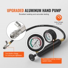 VEVOR Kit de prueba de reemplazo y presión del refrigerante del radiador 28 PCS