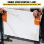 Abrazadera de transporte de mano doble VEVOR, abrazaderas de transporte de granito de 2,36 pulgadas para transporte de vidrio de mármol