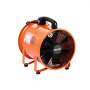 VEVOR Ventilador Extractor Industrial 221 W Extractor de Aire Conducto 254 mm Manguera de Extracción 10 m Volumen de Aire de 2922 m3/h Extractor de Aire 2 Engranajes para Extracción de Polvo y Humo