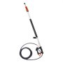 VEVOR Varilla Telescópica para Hidrolavadora, 6358 mm, 4000 PSI, con Varillas de Extensión, Acoplador Pivotante, 7 Puntas de Boquilla Rociadora y Arnés de Soporte Ajustable, 175 x 45 x 1393 mm