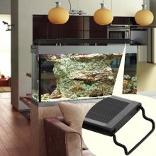 VEVOR Luz de Acuario, Luz de Tanque de Peces de Espectro Completo de 14 W, Temporizador Ajustable y Brillo de 5 Niveles, con Soportes Extensibles de Carcasa de Aleación de Aluminio 320 x 75 x 35 mm