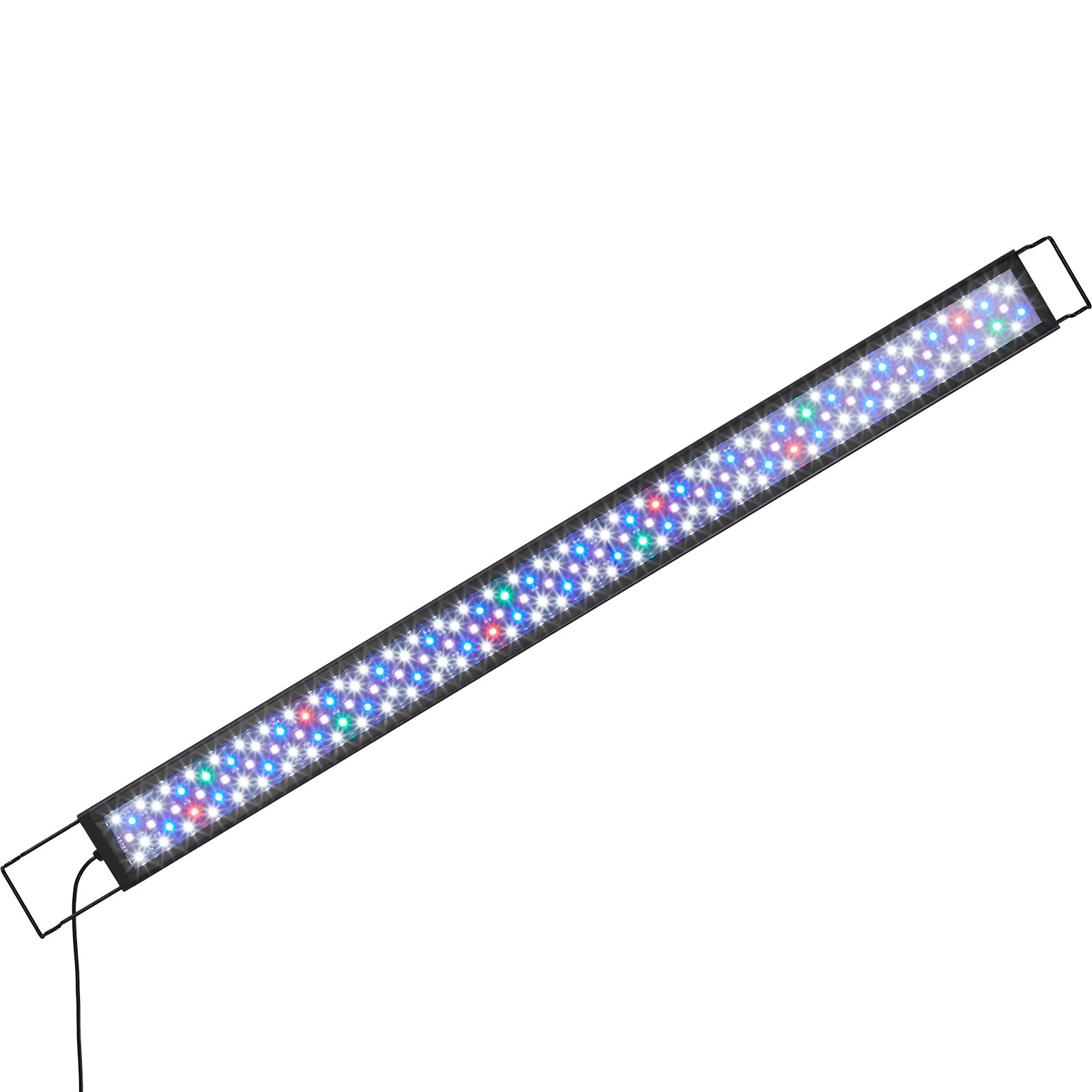VEVOR Luz de Acuario, Luz de Tanque de Peces de Espectro Completo de 36 W, Temporizador Ajustable y Brillo de 5 Niveles, con Soportes Extensibles de Carcasa de Aleación de Aluminio 935 x 75 x 35 mm
