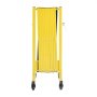VEVOR Industrial Expandable Barricade, 3.94m Expandable Safety Barrier, Flaxible Mobile Barricade with Locking Casters, Portable Folding Security Gate Traffic Fence for Driveway Warehouse Elevator