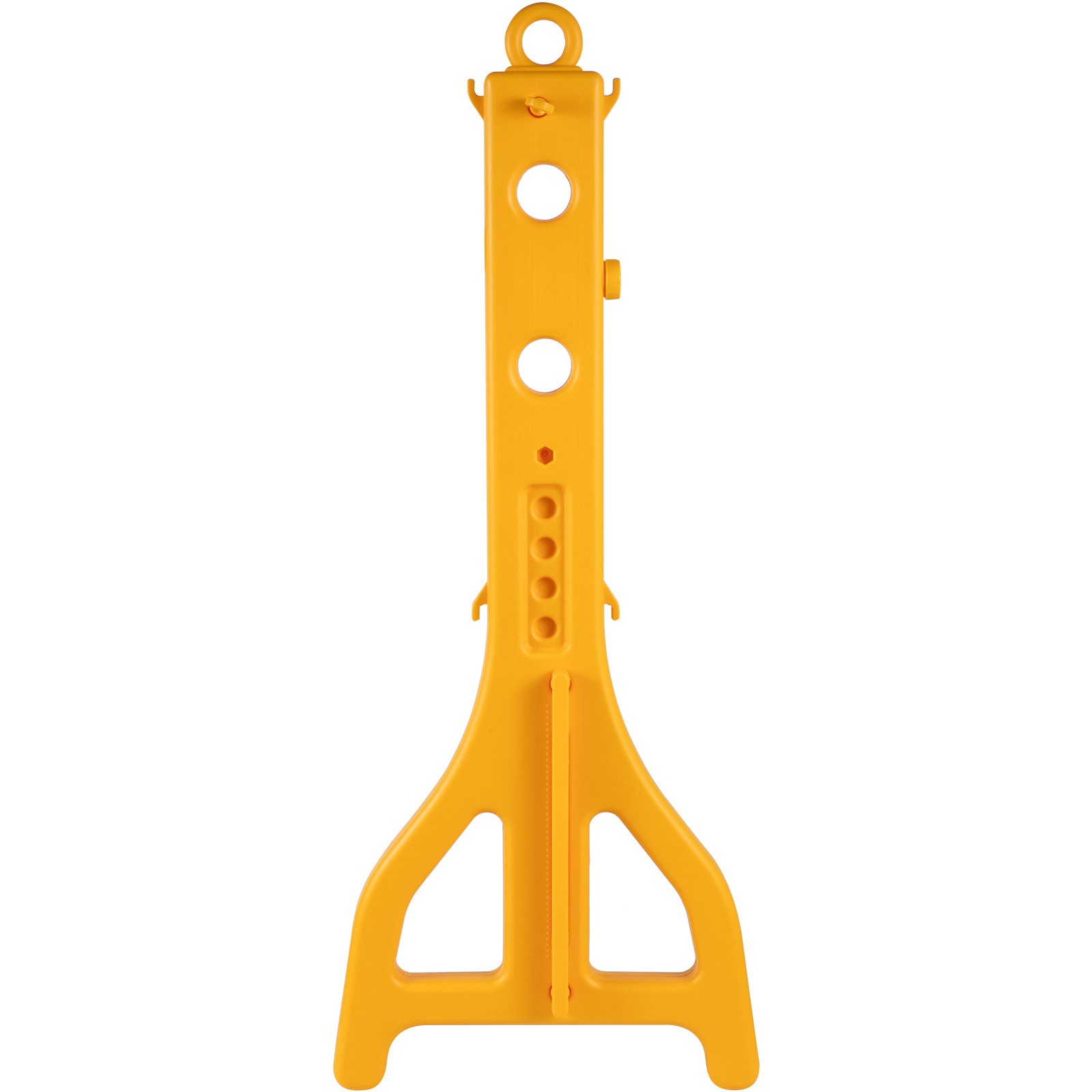 Vevor Barrera De Seguridad Móvil Para Tráfico Longitud 2,54 M 2 Pcs Y 2 Cadenas