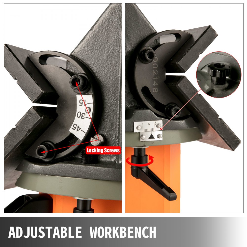 Vevor Máquina De Biselado Eléctrico 3000 - 6000 Rpm, Fresadora De Borde 750 W